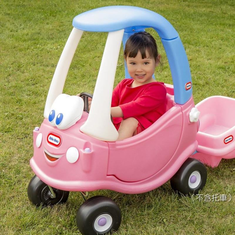 ❰免運❱ little tiles 時尚跑車 粉紅 腳行車 兒童學習玩具 手腳協調訓練 腳力車 腳踏車 滑步車 小孩推車-細節圖5