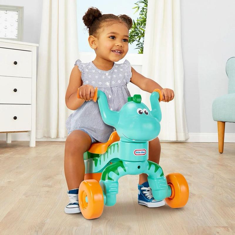 ❰免運❱ little tiles 恐龍滑步車 兒童學習玩具 手腳協調訓練 腳力車 腳踏車 滑步車 觸覺刺激 平衡訓練-細節圖2