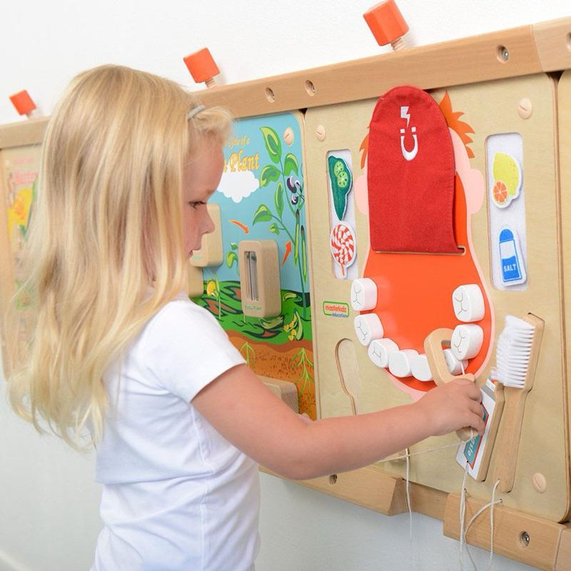 ❰免運❱ masterkidz 口腔保健學習遊戲板 視覺追視 認知學習 益智玩具 兒童學習玩具 邏輯推理 玩具 觸覺舒緩-細節圖4