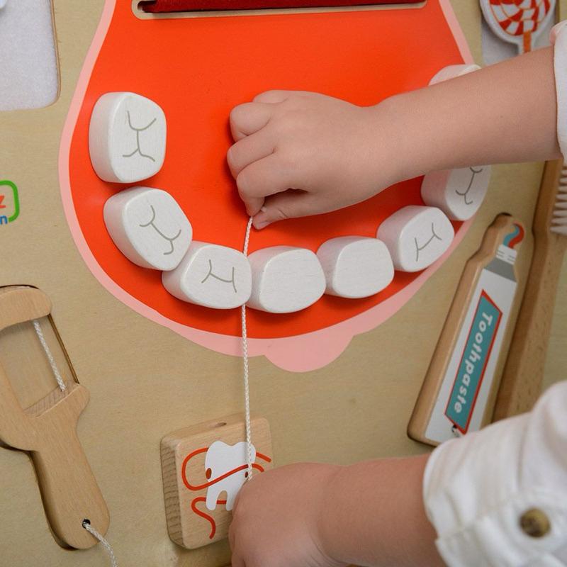 ❰免運❱ masterkidz 口腔保健學習遊戲板 視覺追視 認知學習 益智玩具 兒童學習玩具 邏輯推理 玩具 觸覺舒緩-細節圖5