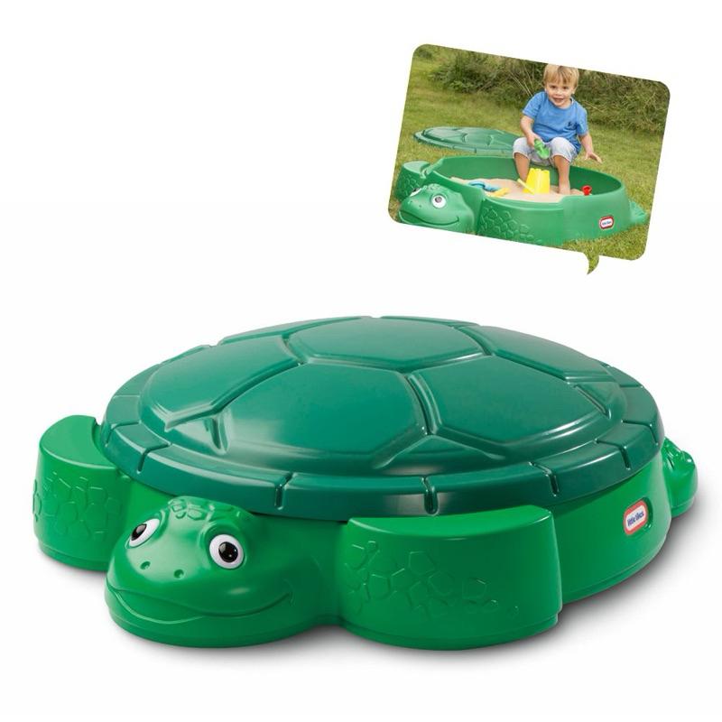 ❰免運❱ little tikes 歡樂沙龜 沙坑 玩沙遊戲區 兒童學習玩具 情緒緩和 觸覺舒緩 平衡訓練 室外遊戲-細節圖3