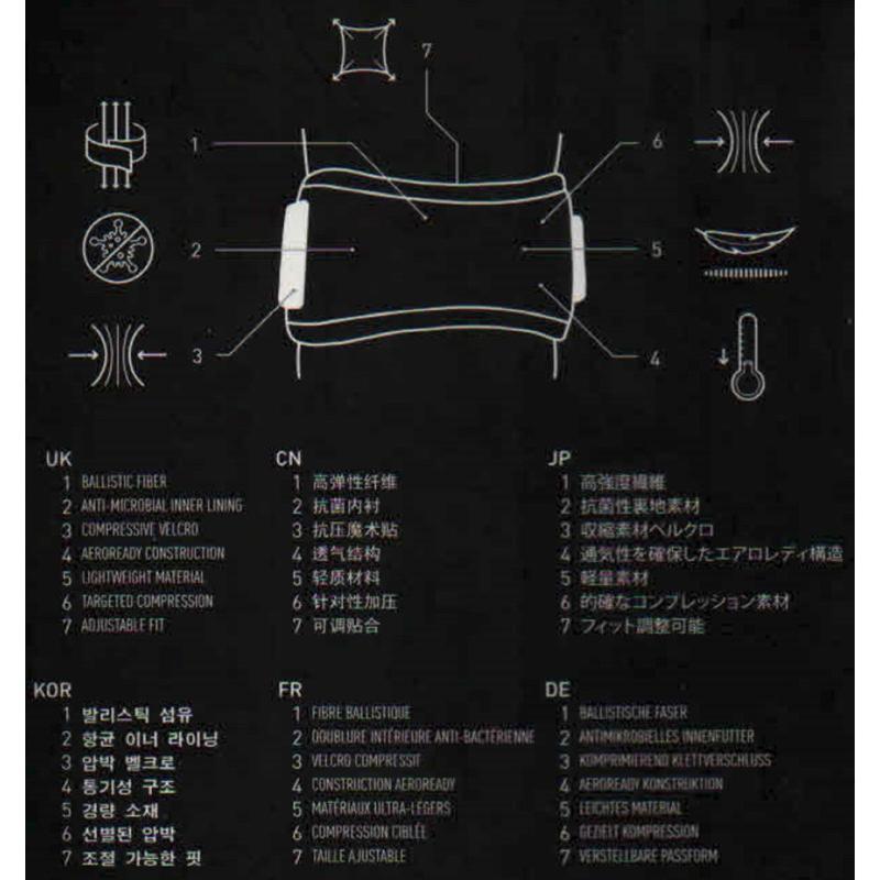 ❰免運❱ adidas 愛迪達 台灣製 AEROREADY WUCHT P3 高機能吸震型運動髕骨帶 運動護具-細節圖5