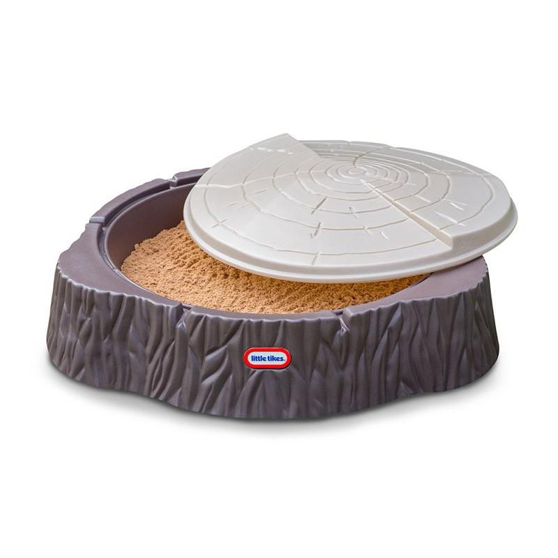 ❰免運❱ little tikes 仿木沙坑 玩沙遊戲區 兒童學習玩具 情緒緩和 觸覺舒緩 平衡訓練 室外遊戲 沙坑-細節圖4