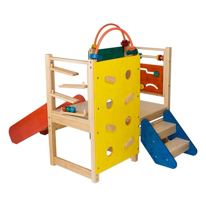 ❰免運❱ BLUE RiBBON 木製遊樂滑梯 手眼協調 視覺追視 認知學習 益智玩具 兒童學習玩具 邏輯推理 觸覺舒緩-細節圖2