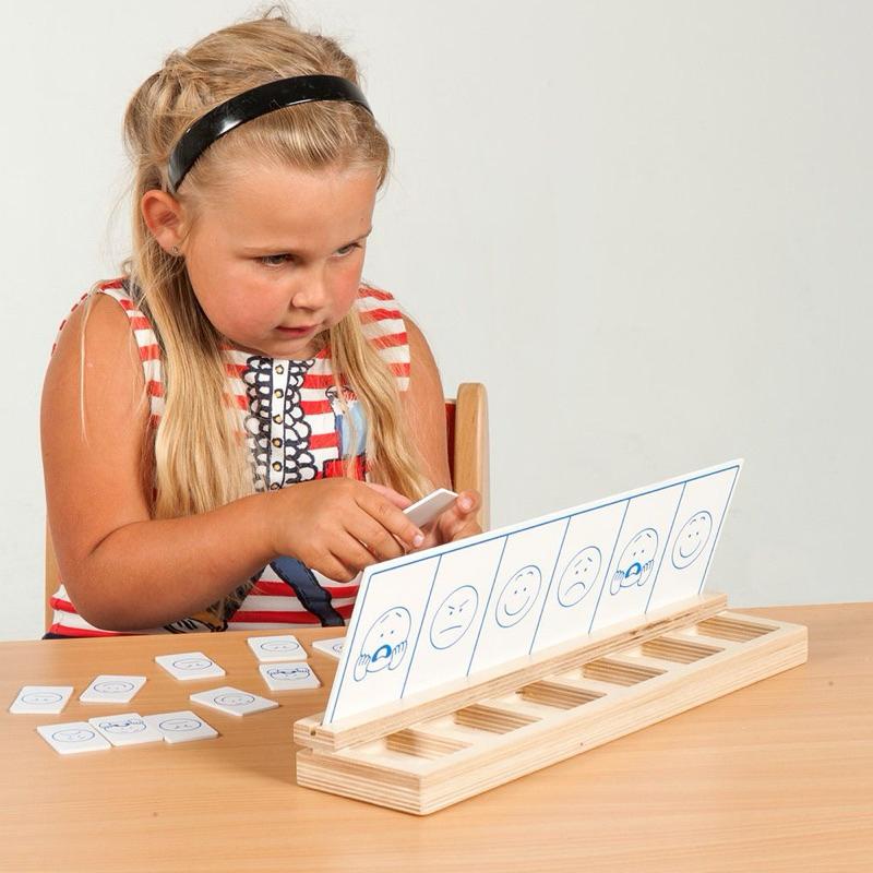 ❰免運❱ educo 讀懂情緒覺察遊戲 手眼協調 視覺追視 認知學習 益智玩具 兒童學習玩具 邏輯推理 室內 觸覺舒緩-細節圖4