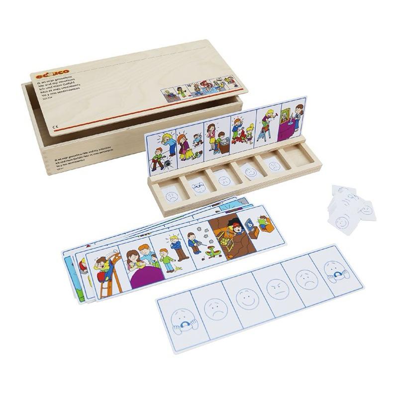 ❰免運❱ educo 讀懂情緒覺察遊戲 手眼協調 視覺追視 認知學習 益智玩具 兒童學習玩具 邏輯推理 室內 觸覺舒緩-細節圖5