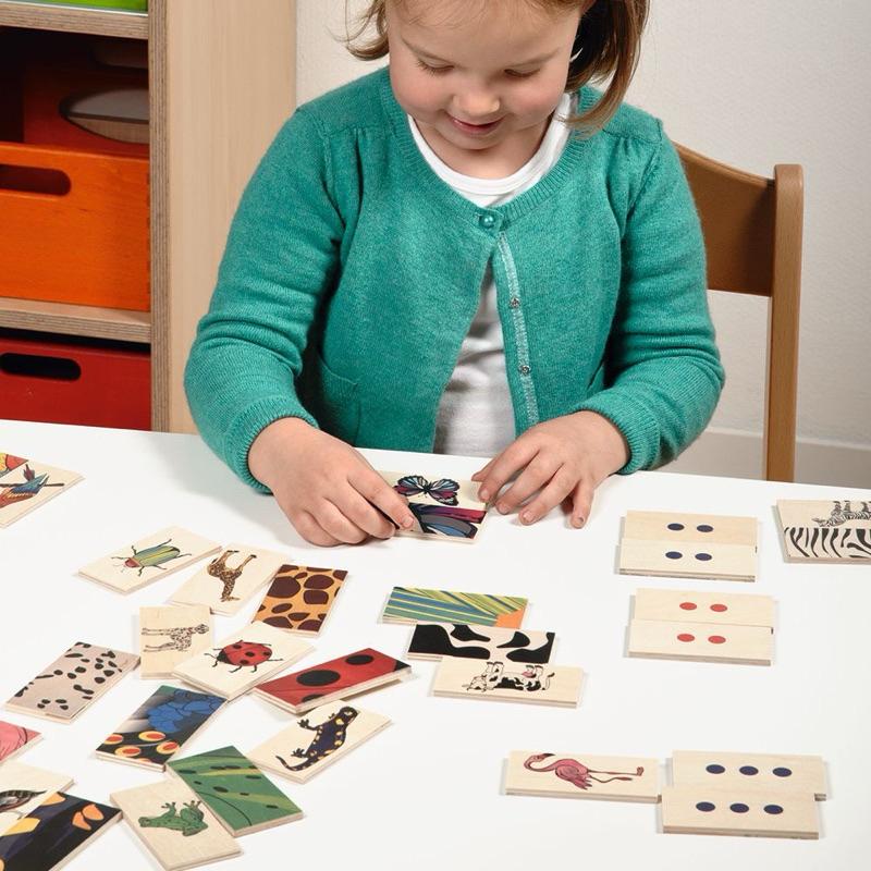 ❰免運❱ Dusyma 動物紋路配對 視覺追視 認知學習 益智玩具 兒童學習玩具 邏輯推理 室內玩具 觸覺舒緩-細節圖2