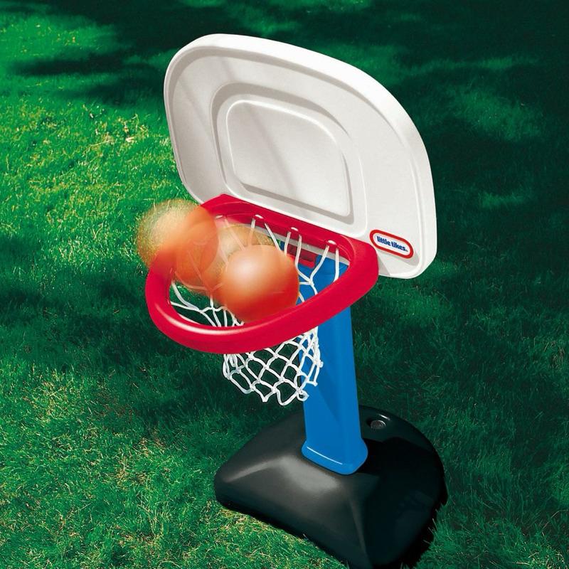 ❰免運❱ little tikes 小籃球架 放大版 超大灌籃 可調高低 兒童學習玩具 手腳協調訓練 籃球運動 小孩-細節圖6