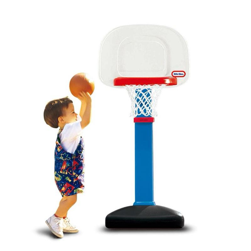 ❰免運❱ little tikes 小籃球架 放大版 超大灌籃 可調高低 兒童學習玩具 手腳協調訓練 籃球運動 小孩-細節圖7