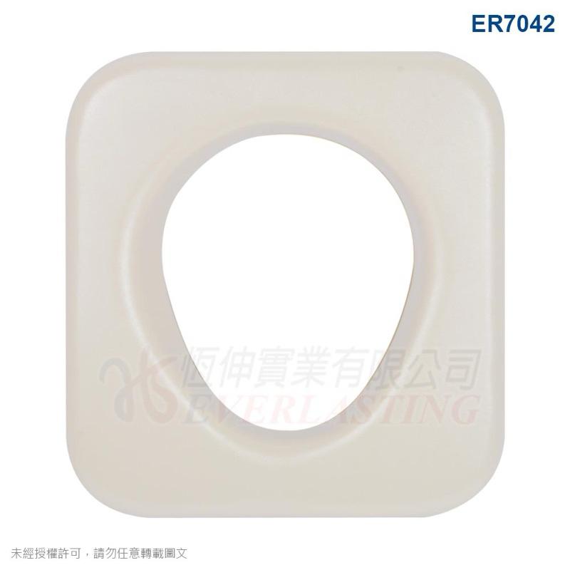 ❰免運❱ 恆伸 ER43005-1 鋁合金有輪固定便椅-移位功能(拆手)-大背防前傾款 便盆椅 有輪便盆椅 固定式 便器-細節圖5