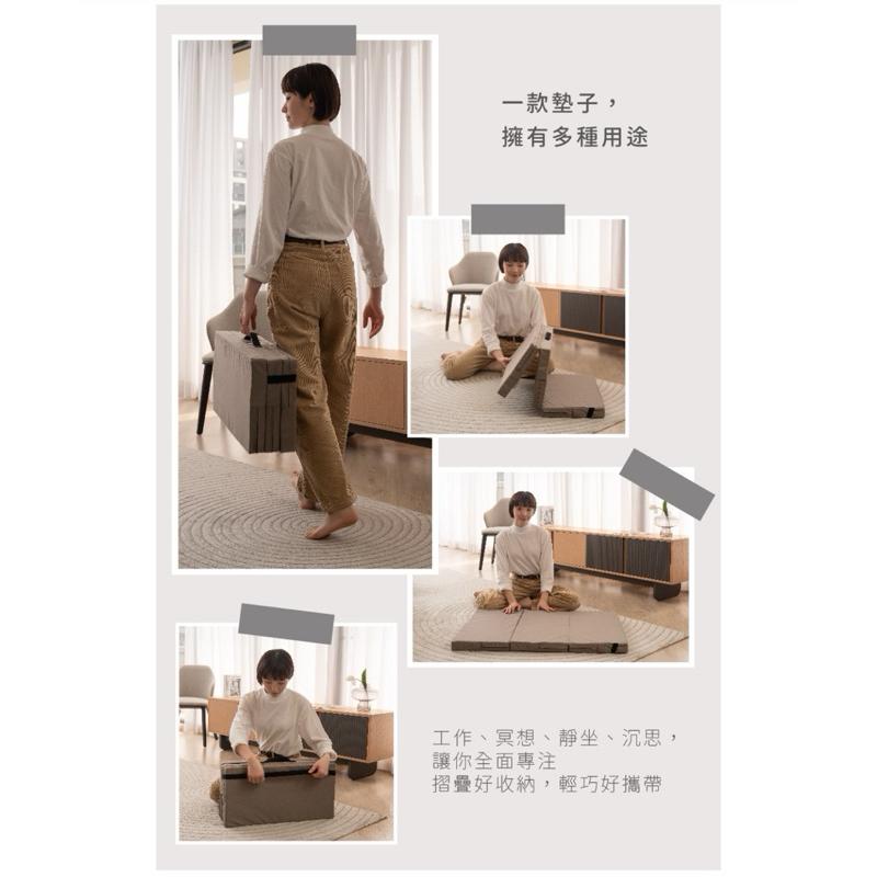 ❰免運❱ QSHION 透氣舒壓_折疊打坐墊 座墊 椅子 水洗 支撐坐墊降溫 透氣 散熱 打坐墊 抗污 涼感 抑菌防蟎-細節圖7