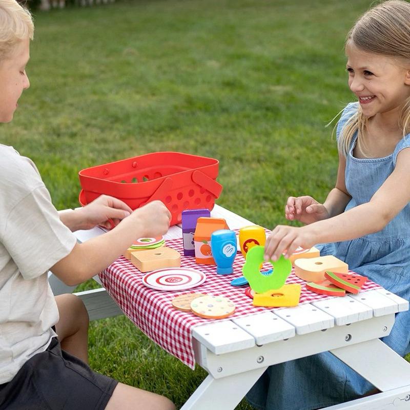❰現貨❱ FatBrain 野餐大滿足 手眼協調 扮家家酒 認知學習 益智玩具 兒童學習玩具 邏輯推理 室內玩具 觸覺-細節圖2