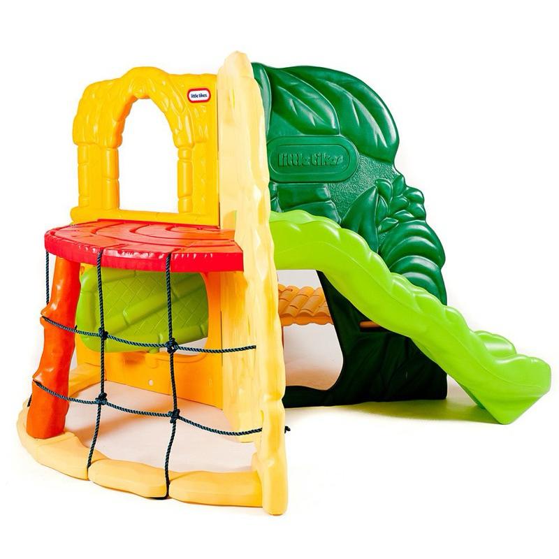 ❰免運❱ little tikes 秘境叢林滑梯 兒童學習玩具 前庭遊戲 情緒緩和 大型體能 攀爬架 情緒緩和 戶外設施-細節圖3