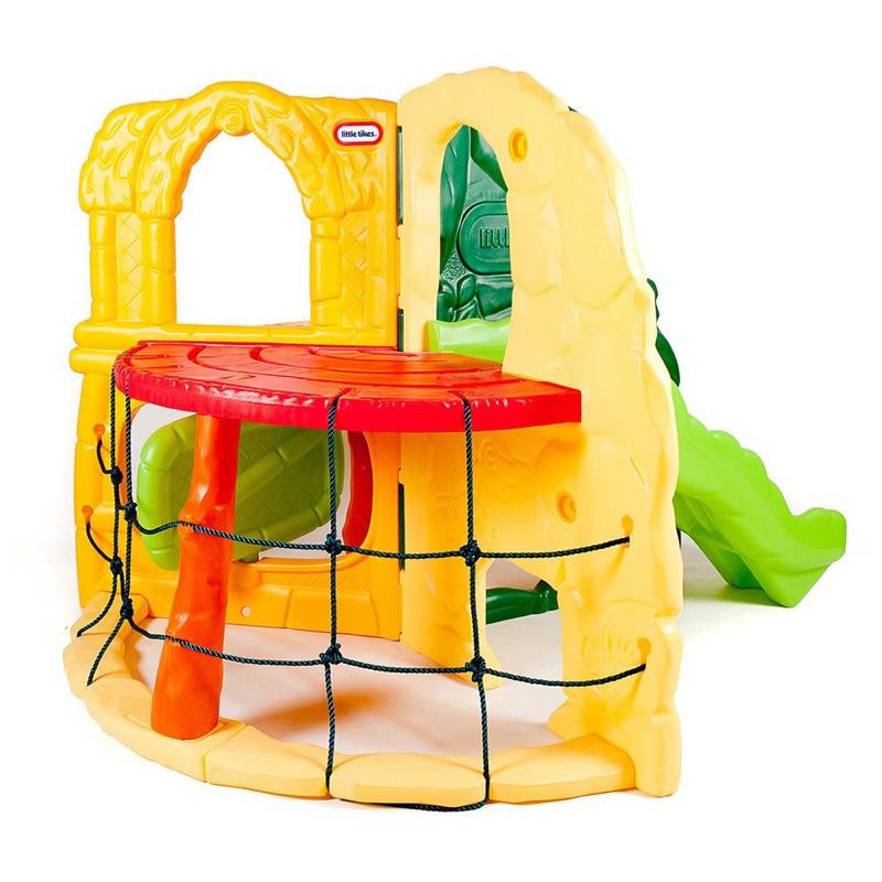 ❰免運❱ little tikes 秘境叢林滑梯 兒童學習玩具 前庭遊戲 情緒緩和 大型體能 攀爬架 情緒緩和 戶外設施-細節圖5