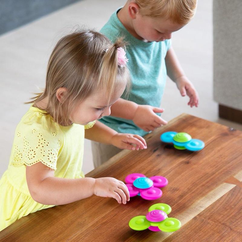 ❰現貨❱ FatBrain 寶寶指尖陀螺 固齒器 視覺追視 認知學習 益智玩具 兒童學習玩具 邏輯推理 觸覺舒緩 兒童-細節圖5