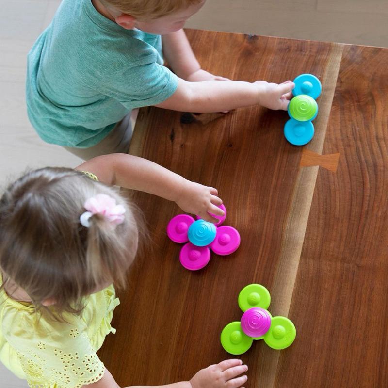 ❰現貨❱ FatBrain 寶寶指尖陀螺 固齒器 視覺追視 認知學習 益智玩具 兒童學習玩具 邏輯推理 觸覺舒緩 兒童-細節圖9