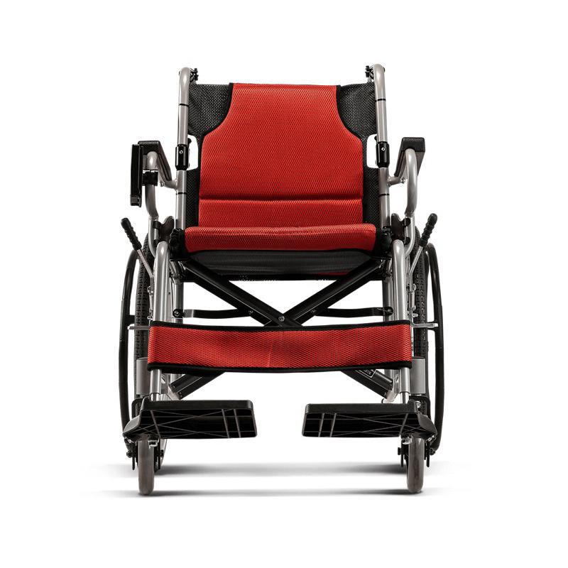 ❰免運❱ Karma 康揚 KM-2500L 贈桌板 輕量化鋁合金輪椅 大輪 輪椅B款 折疊輪椅 輔具補助 輪椅 輔具-細節圖9