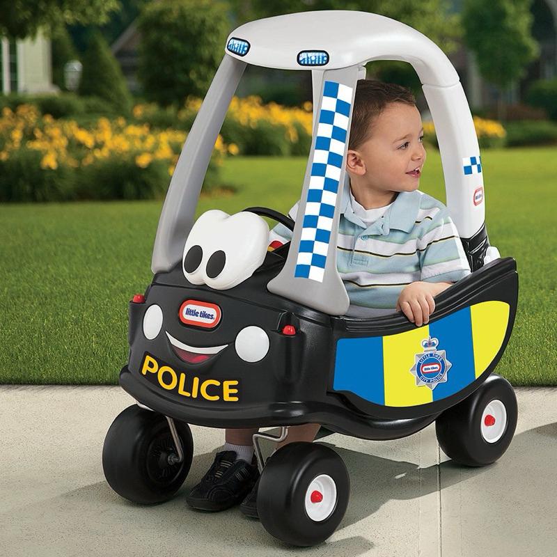❰免運❱ little tikes 終極警車 腳行車 兒童學習玩具 手腳協調訓練 腳力車 腳踏車 滑步車 小孩推車 平衡-細節圖3
