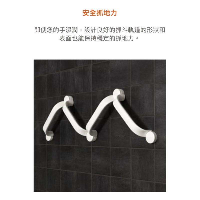 ❰免運❱ Etac 益他 靈活扶手 白色/灰色 30/60/90cm 可延長 安全扶手 浴室扶手 無障礙設施 把手-細節圖5
