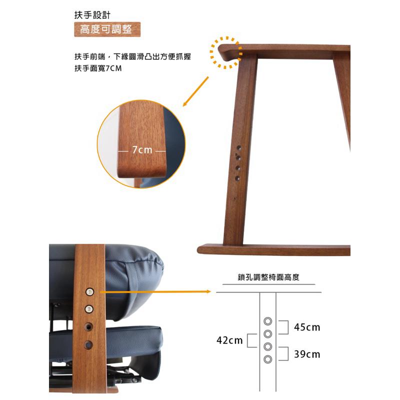 ❰免運❱ 禾善 後躺休息椅 台灣製造 多角度後躺 沙發椅 居家生活 傢俱 躺椅 椅子 醫院診所 安養機構 社區-細節圖6