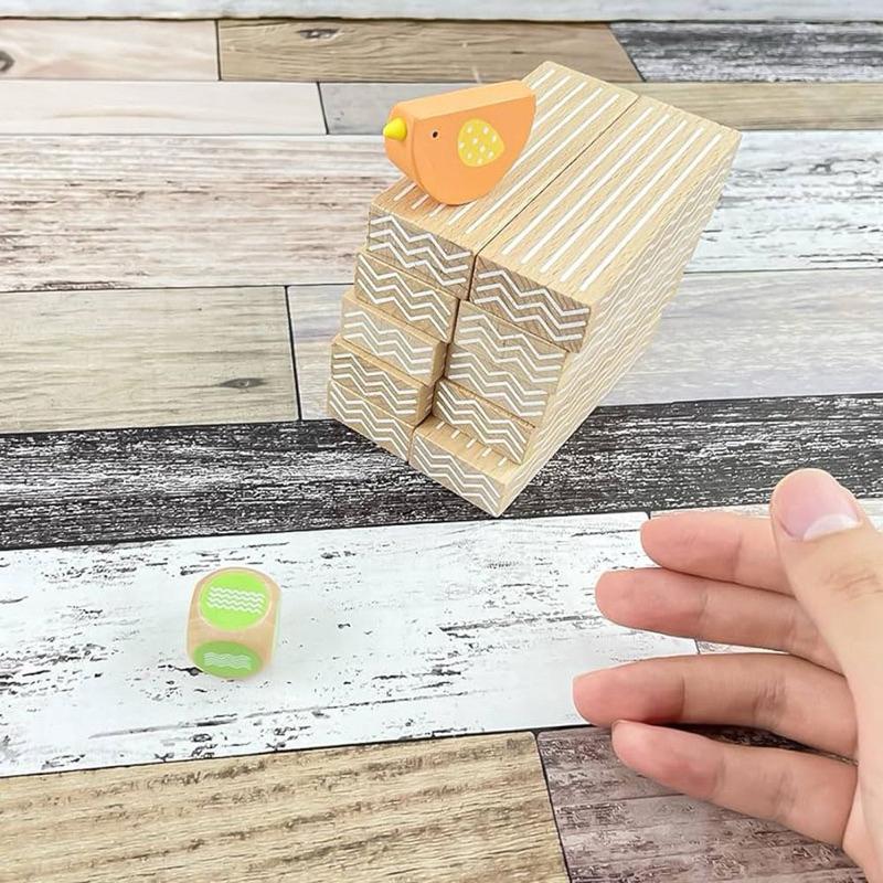 ❰現貨❱ Classic World 小鳥趣味疊疊樂 視覺追視 認知學習 益智玩具 兒童學習玩具 邏輯推理 觸覺舒緩-細節圖8