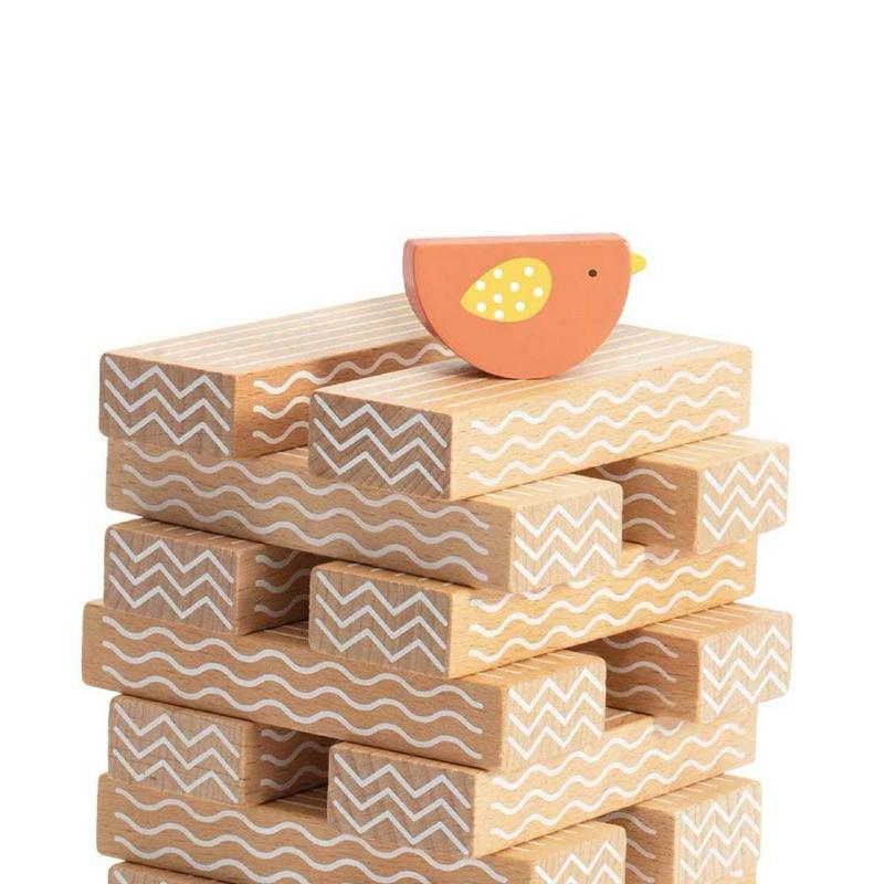 ❰現貨❱ Classic World 小鳥趣味疊疊樂 視覺追視 認知學習 益智玩具 兒童學習玩具 邏輯推理 觸覺舒緩-細節圖9