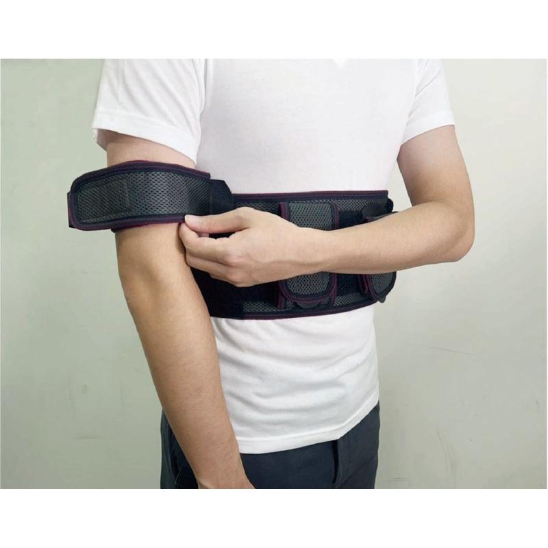❰免運❱ THC 肩肘固定帶 台灣製造 H0069 肩關節炎 滑囊炎 肩膀脫臼 肩部術後 肩肘固定器 復健器材 受傷護具-細節圖3