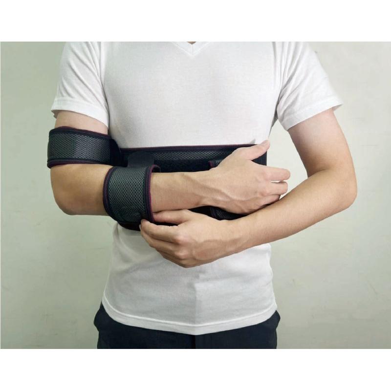 ❰免運❱ THC 肩肘固定帶 台灣製造 H0069 肩關節炎 滑囊炎 肩膀脫臼 肩部術後 肩肘固定器 復健器材 受傷護具-細節圖4