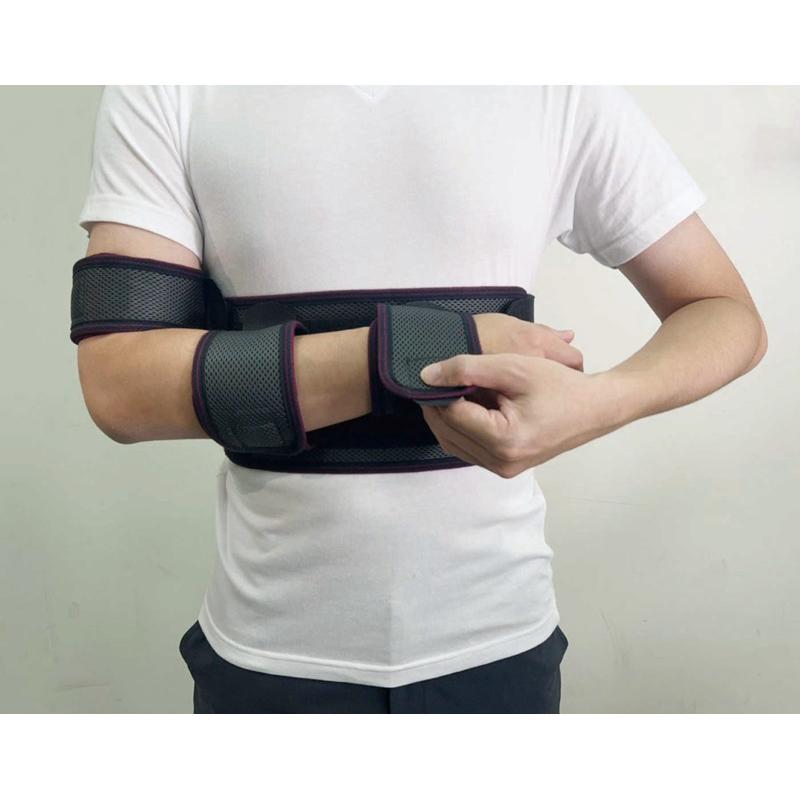 ❰免運❱ THC 肩肘固定帶 台灣製造 H0069 肩關節炎 滑囊炎 肩膀脫臼 肩部術後 肩肘固定器 復健器材 受傷護具-細節圖5