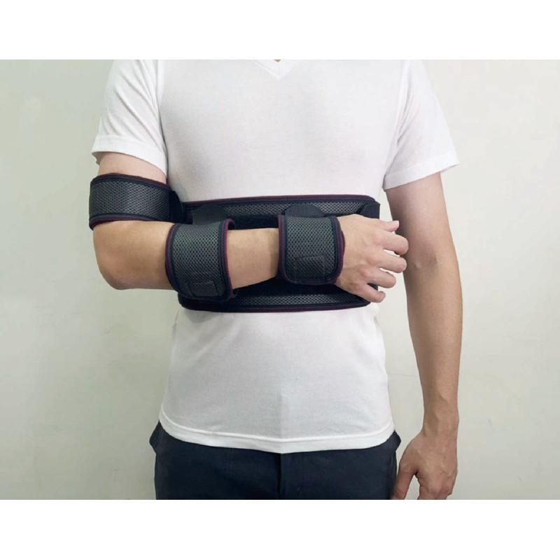 ❰免運❱ THC 肩肘固定帶 台灣製造 H0069 肩關節炎 滑囊炎 肩膀脫臼 肩部術後 肩肘固定器 復健器材 受傷護具-細節圖6