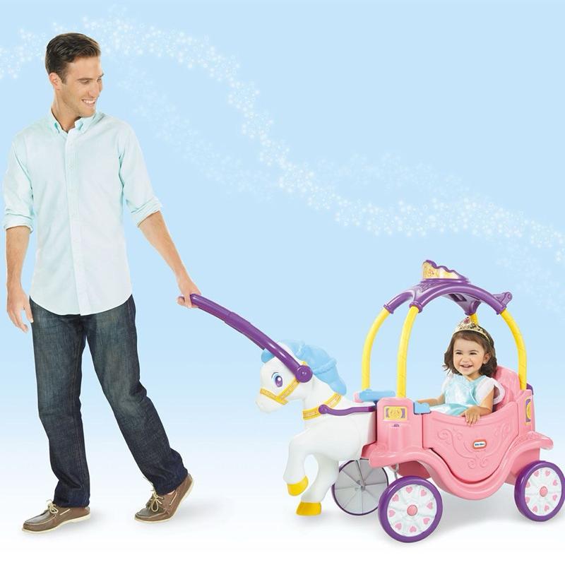 ❰免運❱ little tikes 公主馬車 腳行車 兒童學習玩具 手腳協調訓練 腳力車 腳踏車 滑步車 小孩推車 平衡-細節圖4