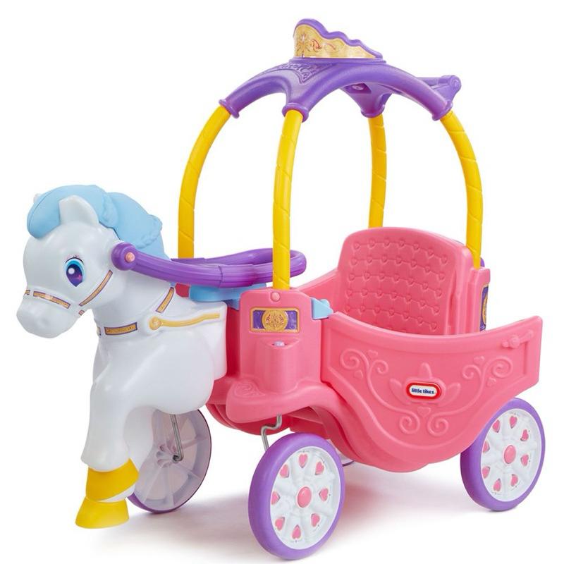 ❰免運❱ little tikes 公主馬車 腳行車 兒童學習玩具 手腳協調訓練 腳力車 腳踏車 滑步車 小孩推車 平衡-細節圖8