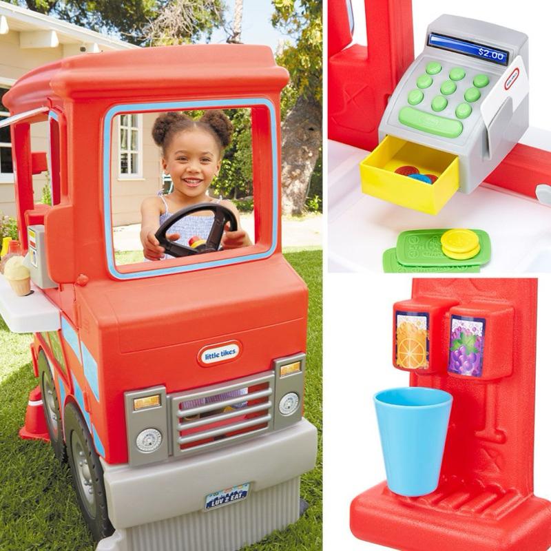 ❰免運❱ little tikes 五星快餐車 兒童學習玩具 認知學習 語言溝通 情緒緩和 戶外室內遊戲 扮家家酒 餐車-細節圖4