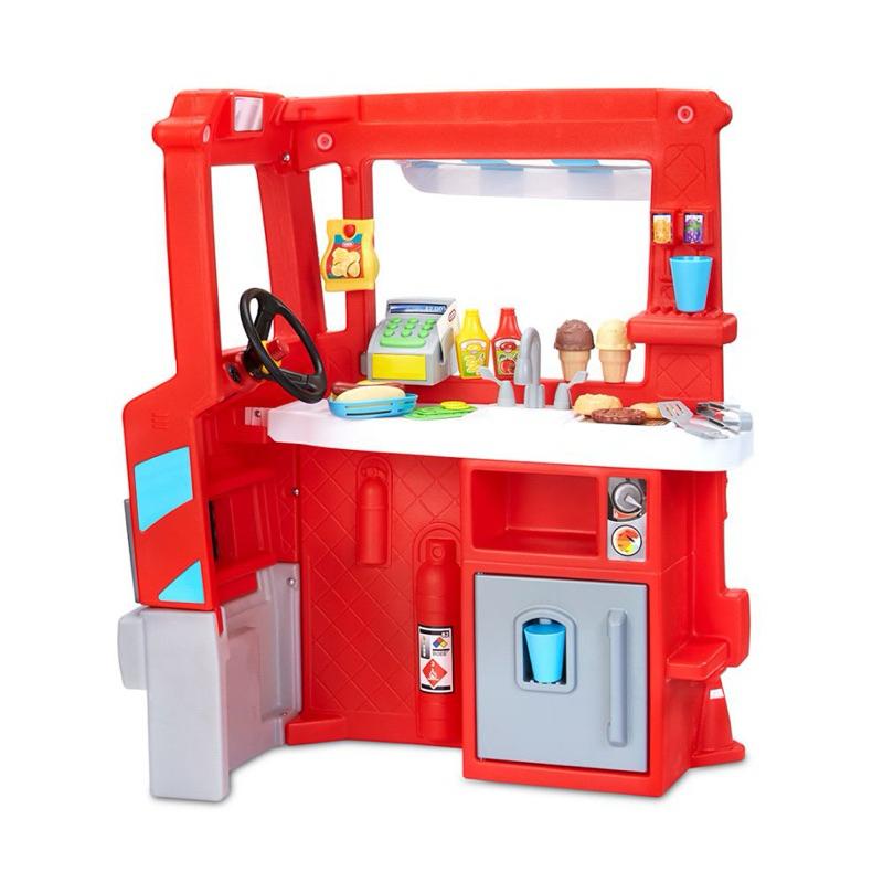 ❰免運❱ little tikes 五星快餐車 兒童學習玩具 認知學習 語言溝通 情緒緩和 戶外室內遊戲 扮家家酒 餐車-細節圖9