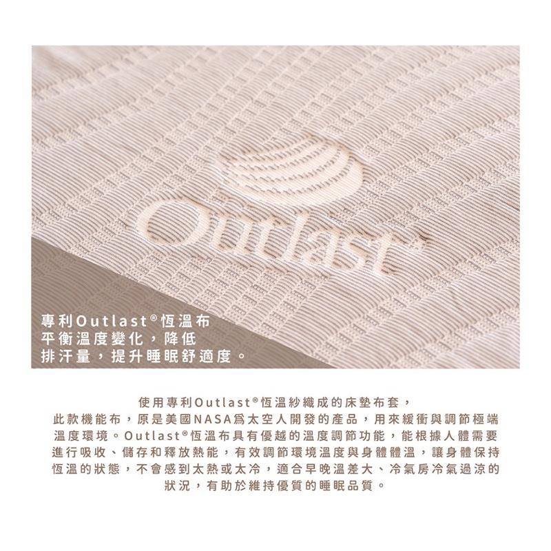 ❰免運❱ QSHION 恆溫好眠透氣床墊 水洗床墊 高5/8cm 台灣製造 單人床墊 雙人床墊 透氣 抑菌防蟎 軟床墊-細節圖3