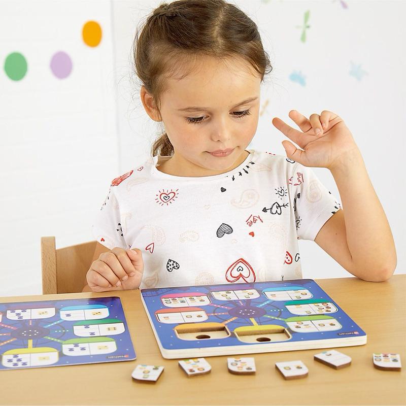❰免運❱ Nathan 數字加減摩天輪 桌遊 兒童學習玩具 手眼協調訓練 益智玩具 遊戲 觸覺刺激 邏輯思考 小孩玩具-細節圖3