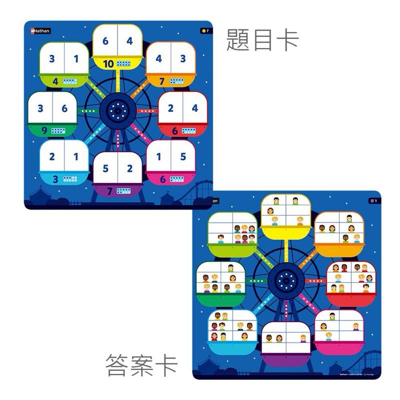 ❰免運❱ Nathan 數字加減摩天輪 桌遊 兒童學習玩具 手眼協調訓練 益智玩具 遊戲 觸覺刺激 邏輯思考 小孩玩具-細節圖5