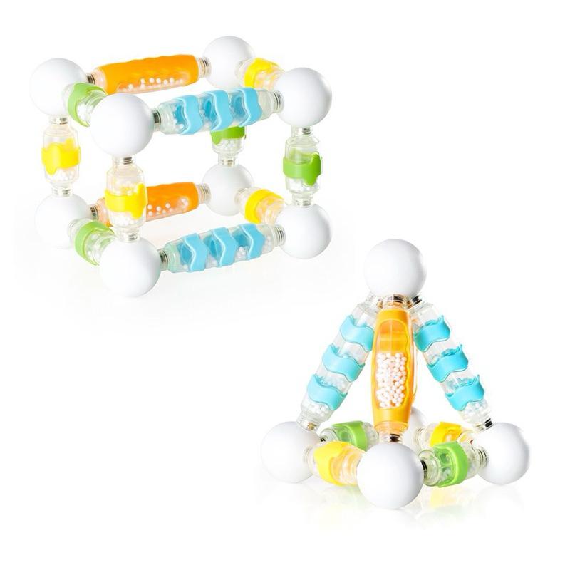 ❰免運❱ guidecraft 觸覺磁力沙沙積木-20件 兒童玩具 手眼協調訓練 益智玩具 遊戲 觸覺刺激 邏輯思考玩具-細節圖7