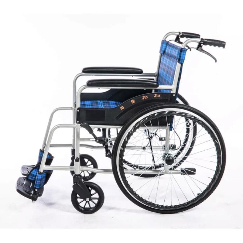 ❰免運❱ 均佳 JW-100 鋁合金輪椅 經濟型 輪椅B款 輕量化 鋁合金 輪椅 輔具 銀髮 機構 醫院診所 長照機構-細節圖3