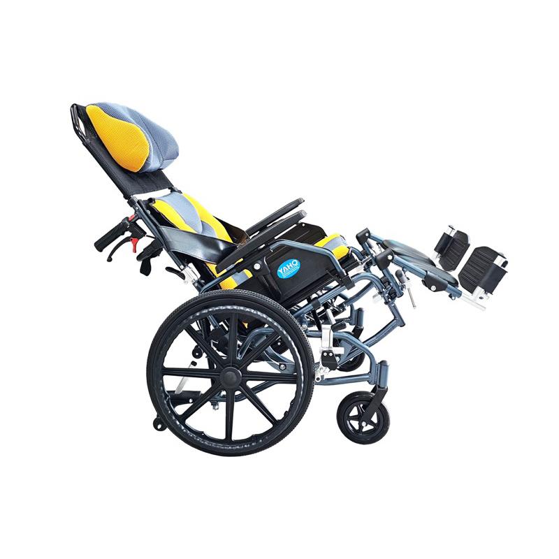 ❰免運❱ YAHO 耀宏 YH118-4 YH118-5 空中傾倒型輪椅 鋁合金 躺式 輔具補助 輪椅 B+AC-細節圖3