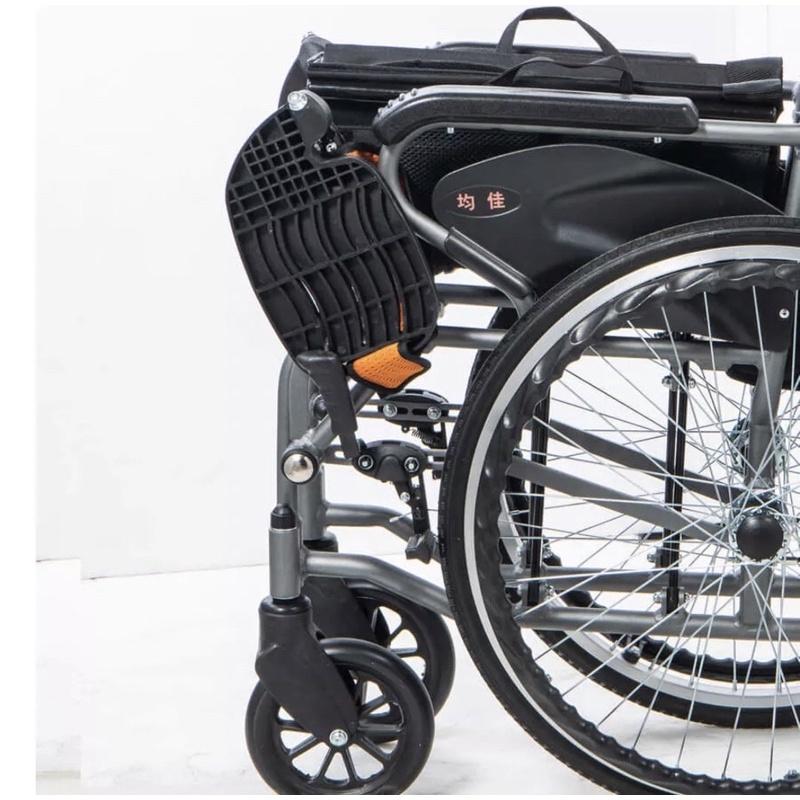 ❰免運❱ 均佳 JW-450 鋁合金掀腳輪椅 一般型 輪椅B款 輕量化 鋁合金 輪椅 輔具 銀髮 機構 補助-細節圖5