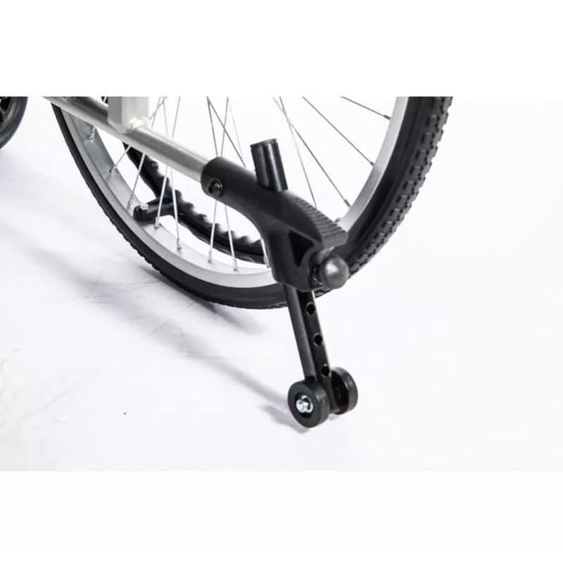 ❰免運❱ 均佳 JW-450 鋁合金掀腳輪椅 一般型 輪椅B款 輕量化 鋁合金 輪椅 輔具 銀髮 機構 補助-細節圖7