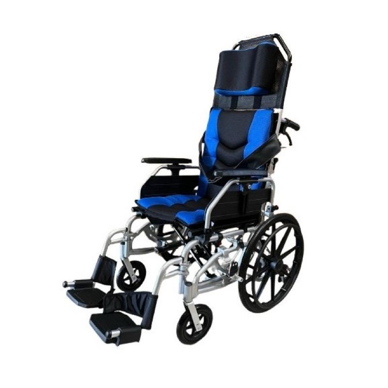 ❰免運❱ FZK 富士康 傾舒芙 FZK-AC 空中傾倒型 高背輪椅 輪椅 鋁合金 輪椅B款 附加AC 輔具 補助-細節圖2