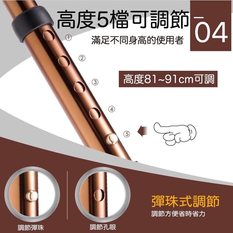 ❰免運❱ 三樂事 Sunlus 移動式型助行器 SP5608 台灣製 鋁合金 助行器 輔具 補助-細節圖8