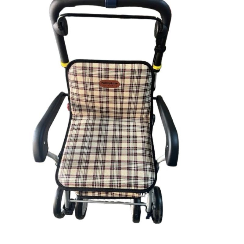 ❰免運❱ FZK 富士康 散步車 FZK-238 助步車 健步車 菜籃車 鋁合金 可煞車 助行椅 銀髮 輔具 補助-細節圖3