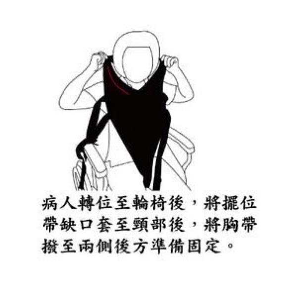 ❰免運❱ 強生 TV-105 全罩式擺位固定帶 安全帶 輪椅固定帶 全罩式 擺位固定帶 約束帶 輪椅-細節圖2