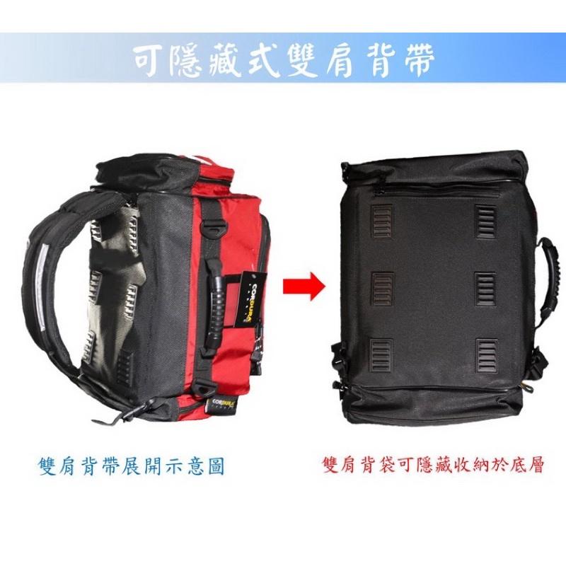 ❰免運❱ DS-2000 多功能專業醫療救護包 雙肩背/手提/肩背 急救用品 救護車 醫院 診所 救護包-細節圖2