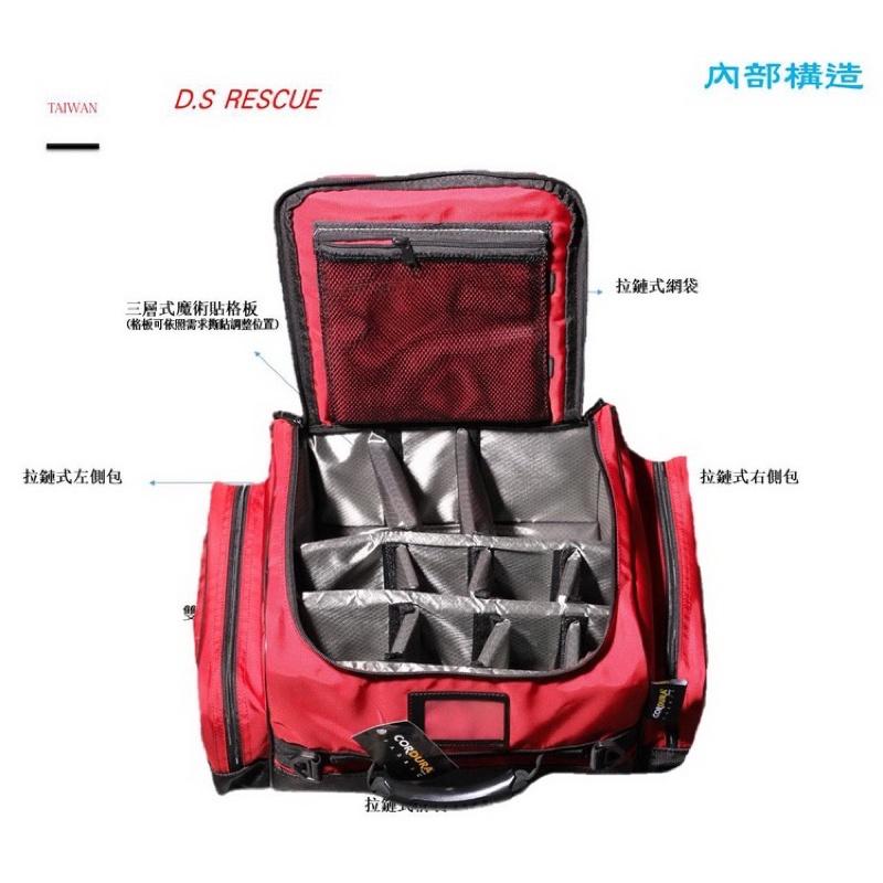 ❰免運❱ DS-2000 多功能專業醫療救護包 雙肩背/手提/肩背 急救用品 救護車 醫院 診所 救護包-細節圖3