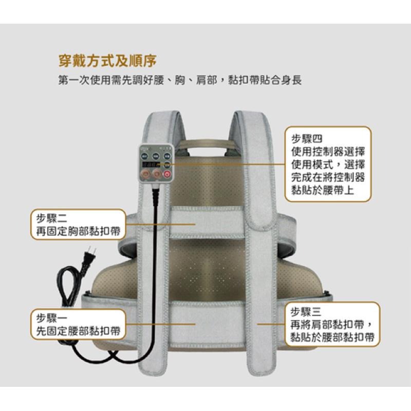 ❰免運❱ 艾你優 拍拍毯 拍痰背心 拍痰器 拍背按摩墊 A-633 塑身墊 律動毯 臥床拍背 醫院診所 拍痰衣 臥床-細節圖6