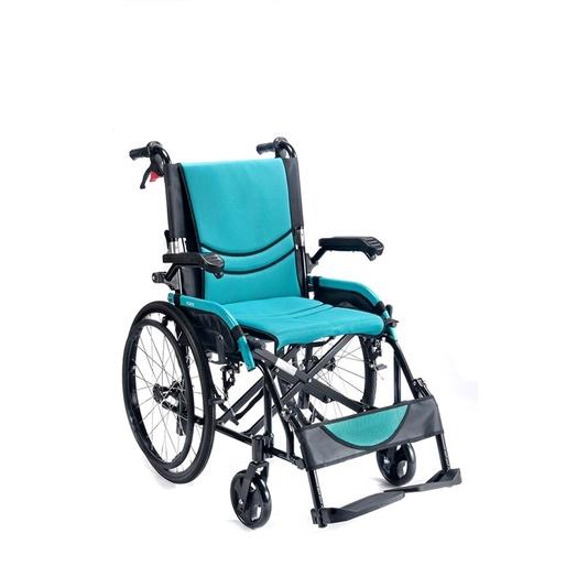 ❰免運❱ icare艾品 IC-500 鋁合金輪椅 超輕量化 可背折 雙層座背墊 輪椅B款 輔具補助 輪椅 大輪-細節圖7